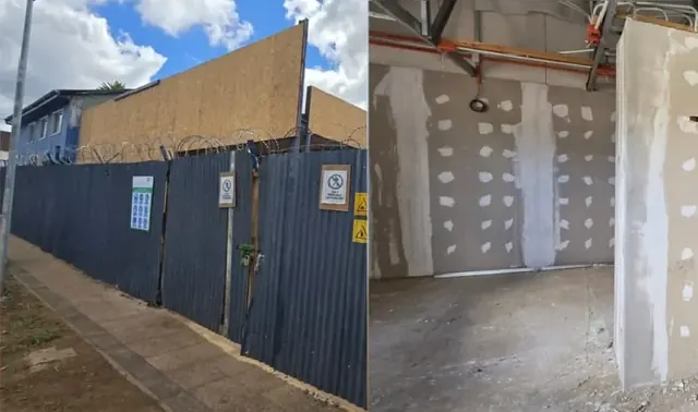 Visita técnica de prevención de riesgos en obra de nuevas oficinas Frontel en Carahue realizada junto a Altos de Arauco