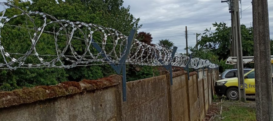 Resultado final del cierre perimetral mejorado | Altos de Arauco